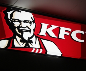 KFC blister signboard
